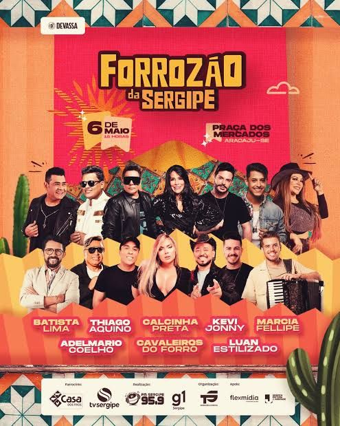 Forrozão Sergipe: Adquira já seu ingresso para o primeiro lote