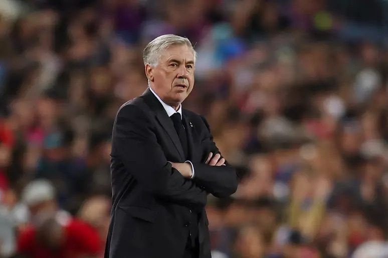 Ancelotti renova com o Real Madrid até 2026 e frustra planos da CBF para a seleção brasileira