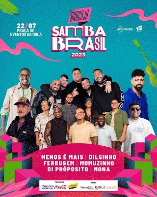 Samba Brasil: O Maior Encontro do Samba do País Chega a Aracaju