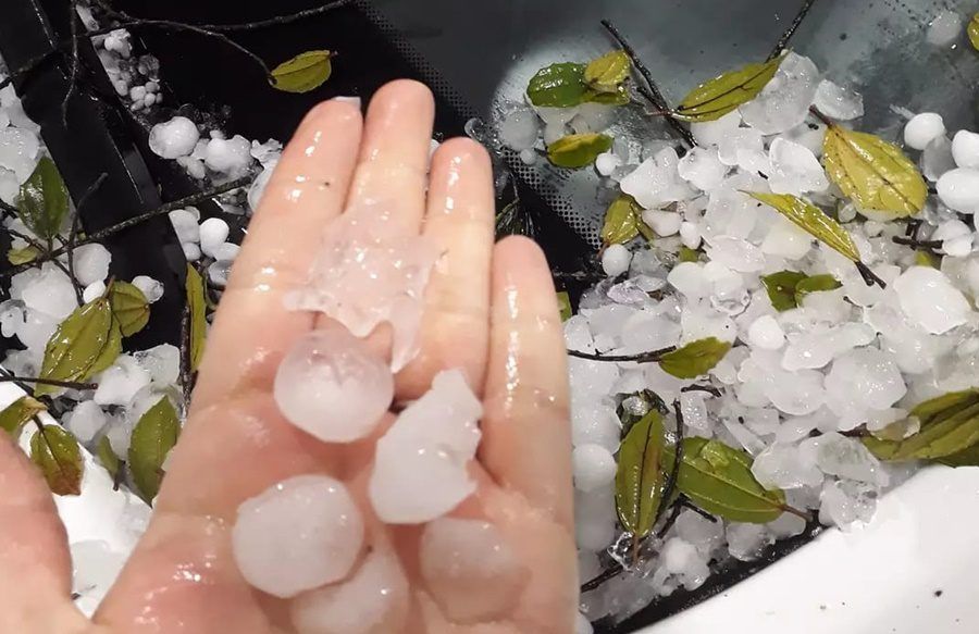 Formação de Novo Ciclone Causa Queda de Granizo em Cidades do RS