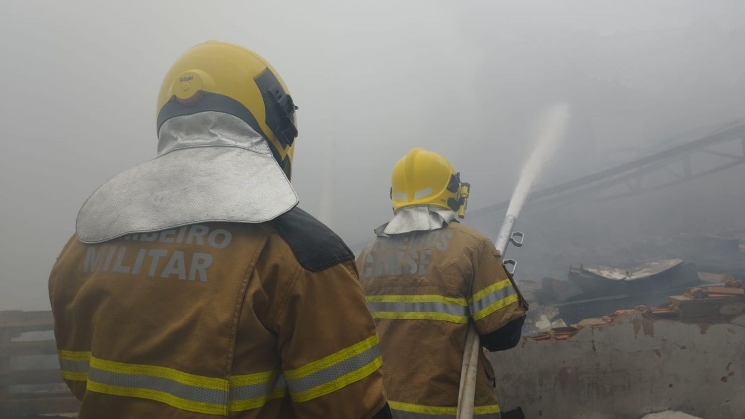 Incêndio em Fábrica de Ração em Sergipe