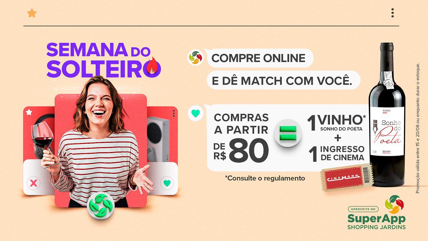 Imagem com texto sobre a dinâmica da promoção e fotos dos brindes