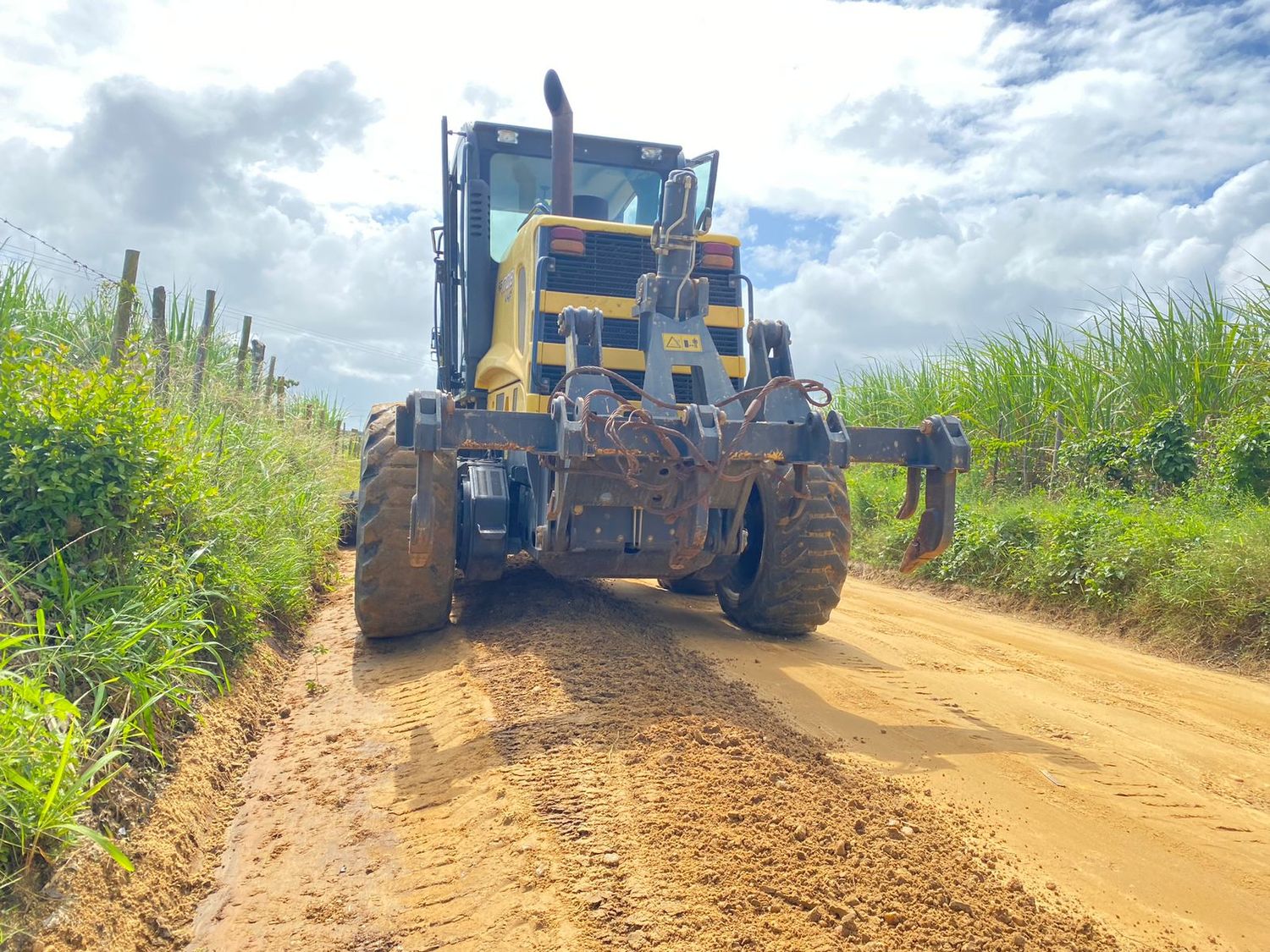 Estrada Japaratuba - Sibalde passa por manutenção