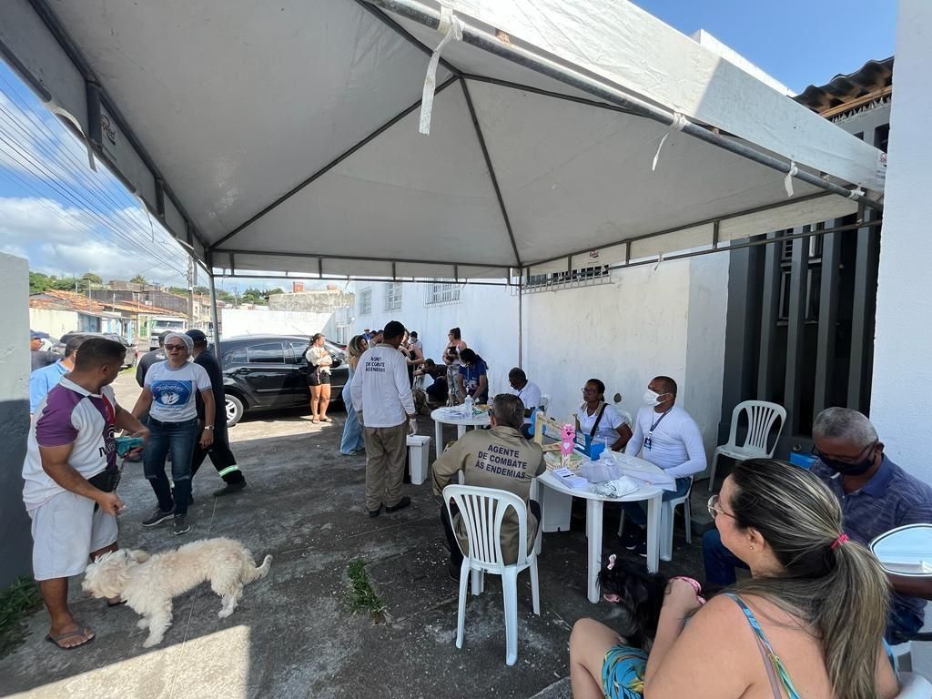 Secretaria Municipal da Saúde promove ação de prevenção contra a leishmaniose no Bairro Santa Maria