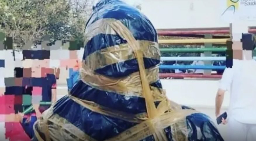 Estatua de Daniel Alves vandalizada en Juárez, mientras jugador enfrenta demanda en España