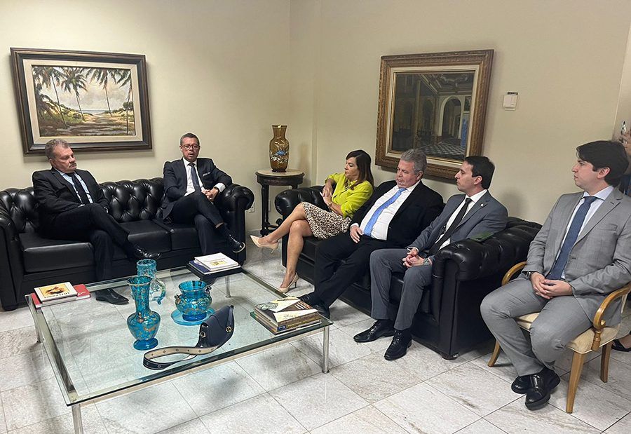 Presidente do Tribunal de Justiça de Sergipe recebe Governador em visita institucional