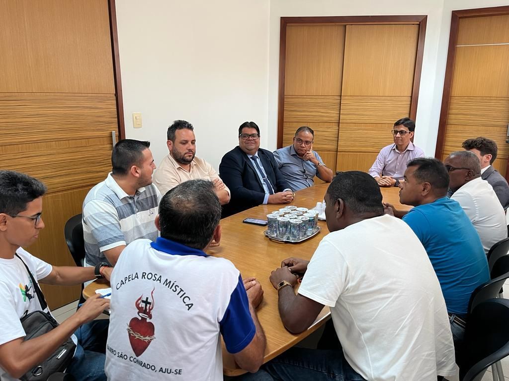 SMTT dialoga com vereador e moradores do São Conrado respeito das questões de trânsito na área