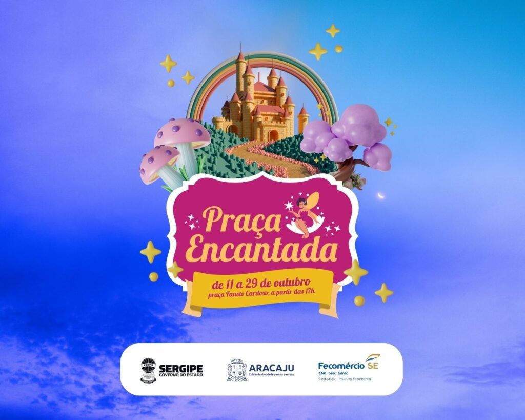 Prefeitura de Aracaju e Fecomércio lançam projeto Praça Encantada em comemoração ao Dia das Crianças