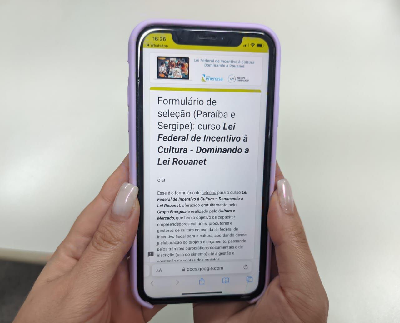 Grupo energisa oferece curso gratuito