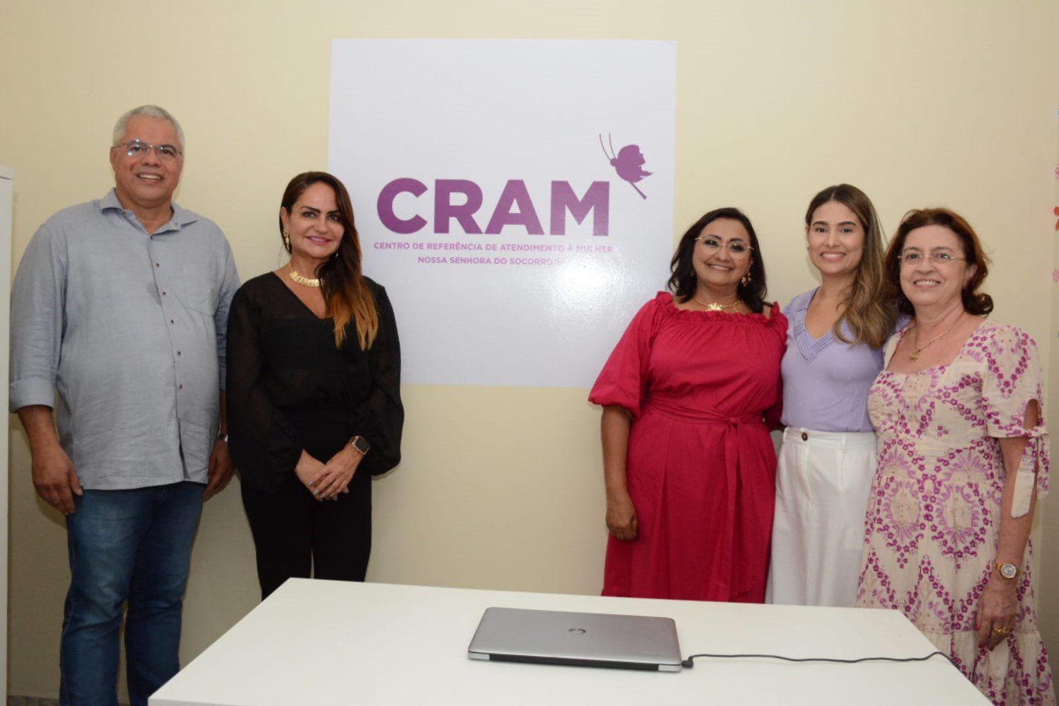 Deputada Carminha Paiva participa da inauguração do Centro de Referência de Atendimento à Mulher em Nossa Senhora do Socorro