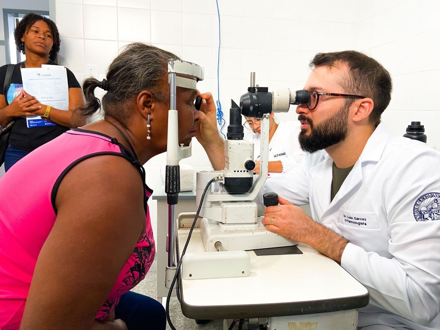 Prefeitura de Nossa Senhora do Socorro em parceria com o Governo do Estado Saúde realiza 1º dia do mutirão de triagem para cirurgias de catarata