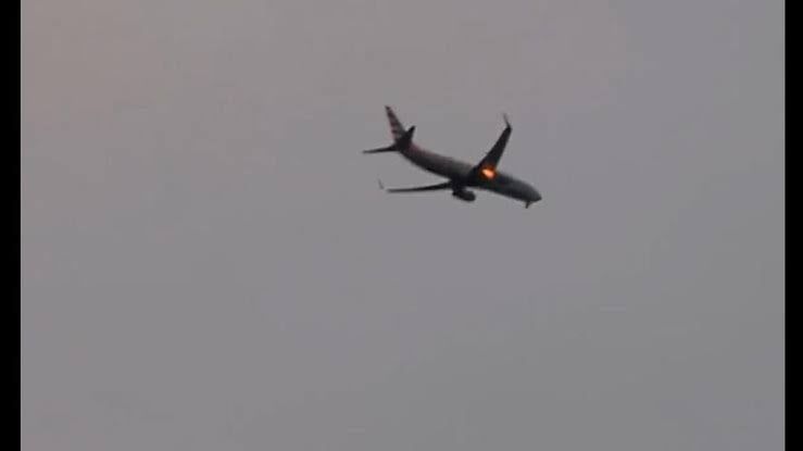 Avião com passageiros Sergipanos pega fogo e faz pouso de emergência