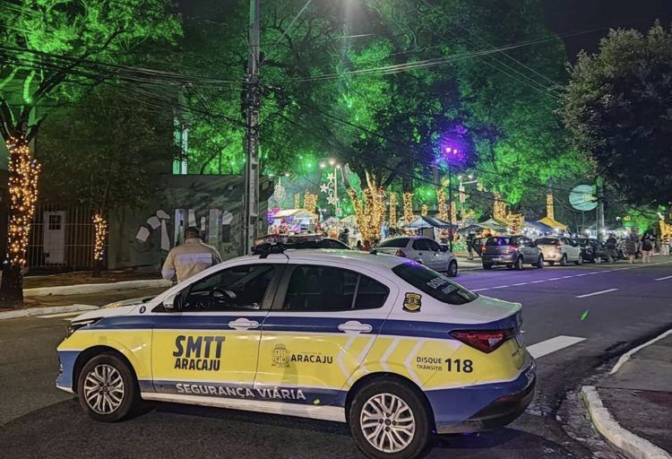 SMTT Aracaju anuncia bloqueios e desvios no trânsito devido ao Natal Iluminado