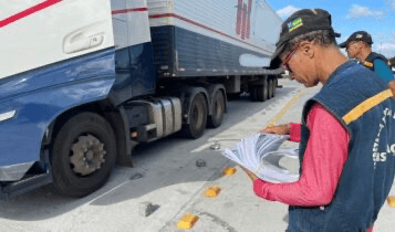 Operação Conjunta Contra Transporte Irregular de Mercadorias é Realizada em Nossa Senhora do Socorro