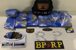 Militares do BPRp apreendem mais de seis quilos de drogas em ação no Bairro Rosa Elze, em São Cristóvão