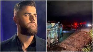 Cantor Zé Neto, da dupla com Cristiano, sofre grave acidente em Minas Gerais e é hospitalizado