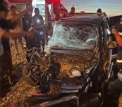 Grave acidente na BR-235 em Itabaiana deixa uma pessoa morta e três feridas