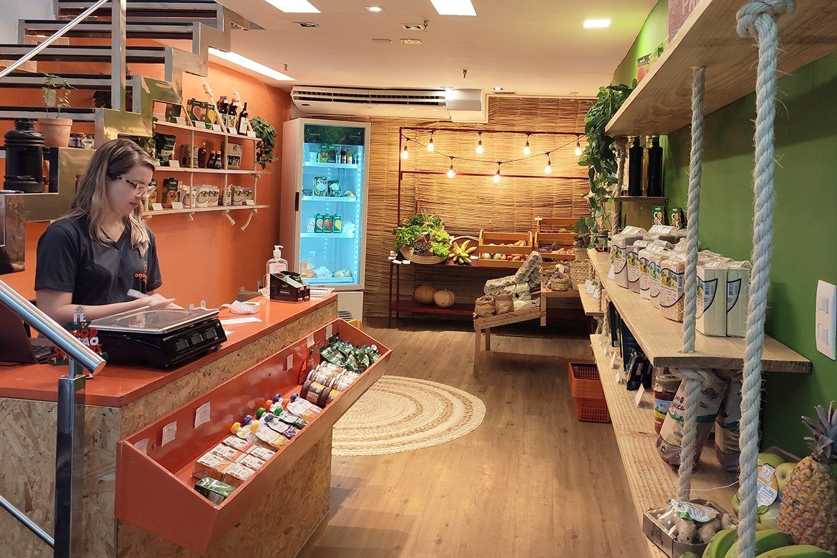 Imagem da loja Orgânicos na mesa no Shopping Jardins