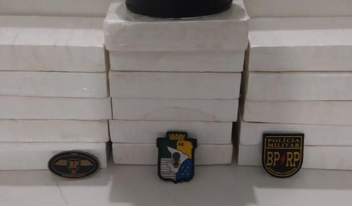 Polícia apreende 16kg de cocaína em operação policial em São Cristóvão