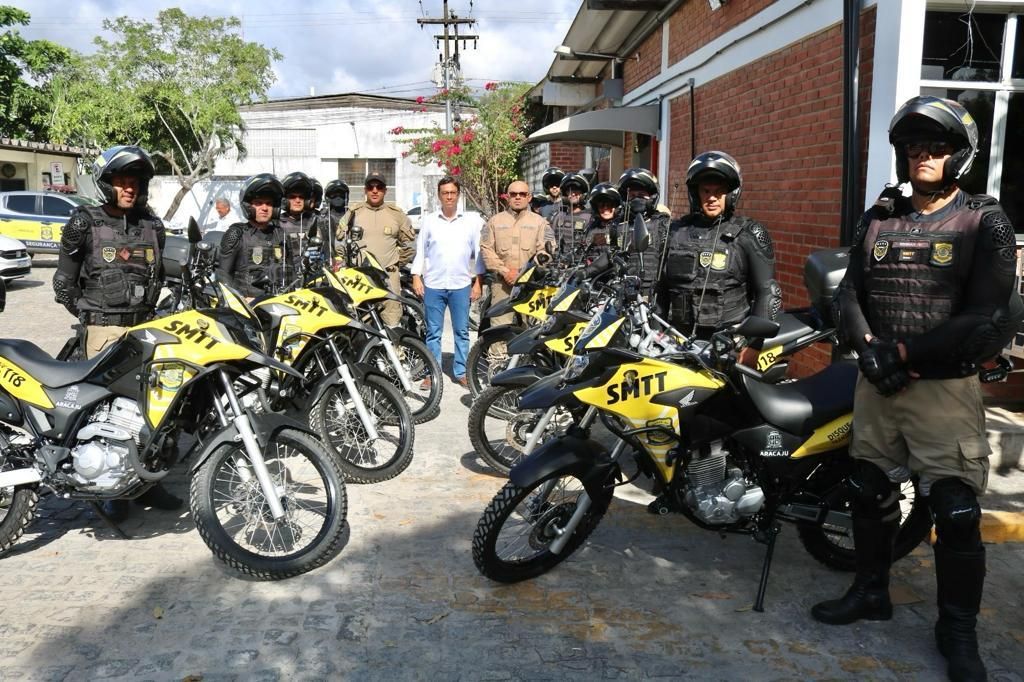 SMTT Aracaju renova frota de motocicletas buscando maior segurança e agilidade nos atendimentos
