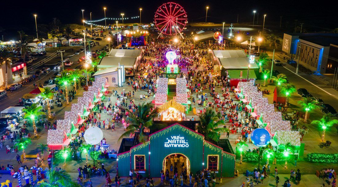Programação da Vila do Natal nesta segunda-feira, 11
