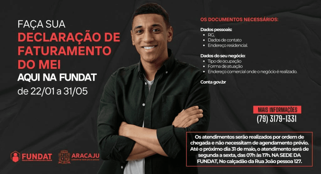 Prefeitura de Aracaju oferece serviços para Declaração de Faturamento Anual gratuita para os MEI