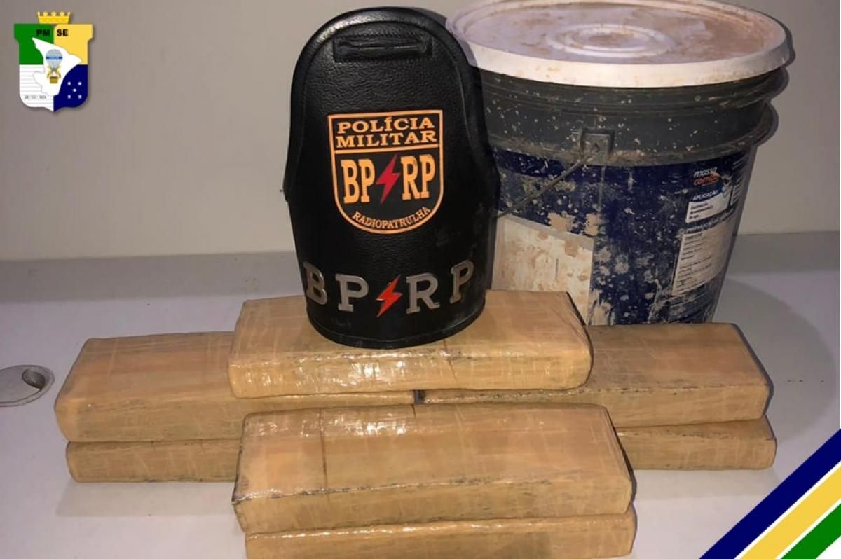 Policiais apreendem 7kg de maconha em operação no Bairro São José, Nossa Senhora do Socorro