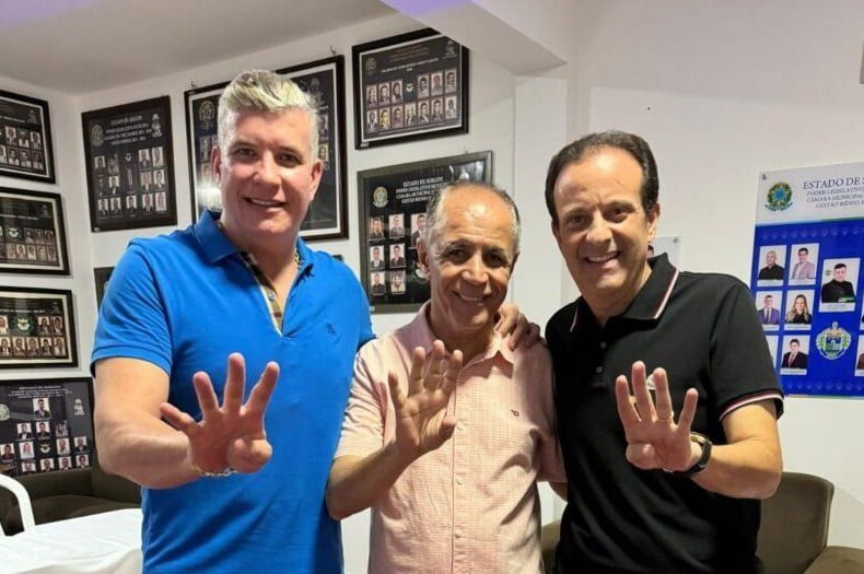 André Moura e Cristiano Cavalcante endossam pré-candidatura de Jeferson Santana em Maruim para eleições de 2024