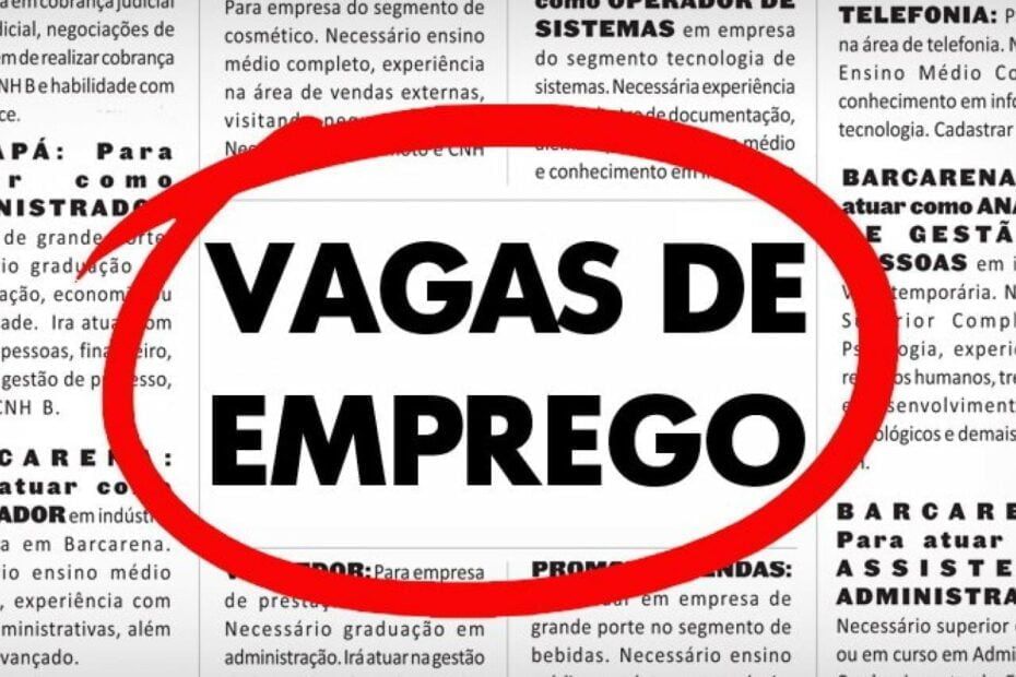 32 Novas oportunidades de emprego em Aracaju: Vagas disponíveis para diversos níveis de escolaridade