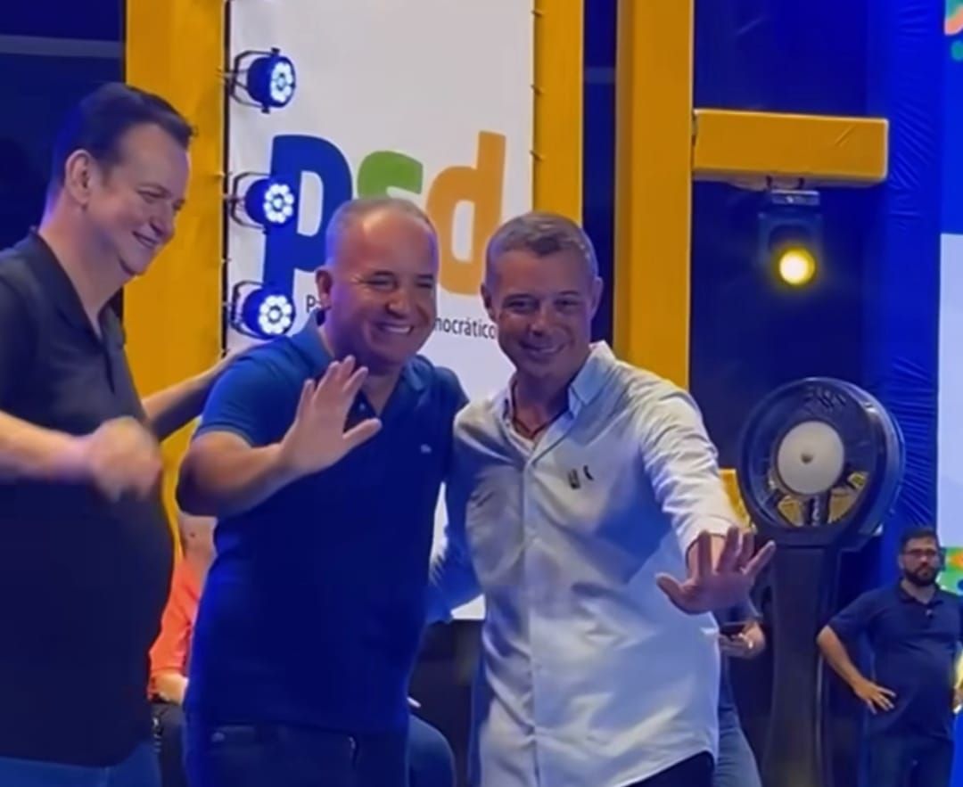 Fabio Andrade oficialmente lançado como pré-candidato à prefeitura de Nossa Senhora de Lourdes, ao lado do governador