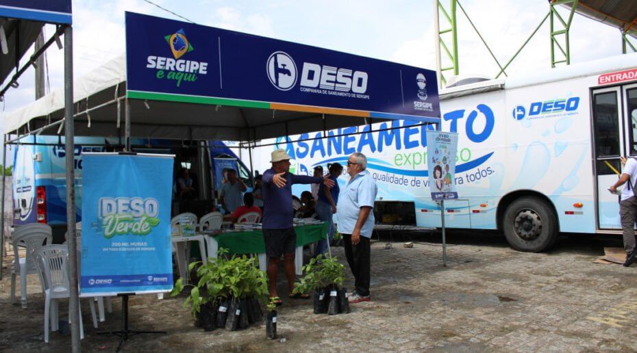 Deso realiza doação de mudas durante 27ª edição do 'Sergipe é aqui'