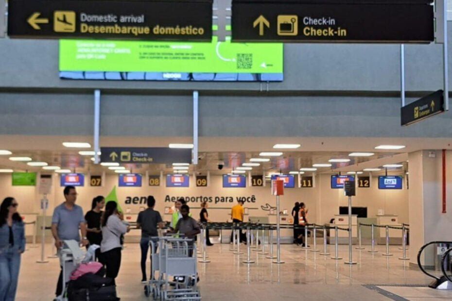 Aeroporto de Aracaju registra crescimento de passageiros