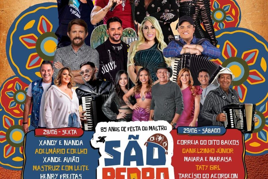 Confira a Programação do São Pedro de Capela 2024