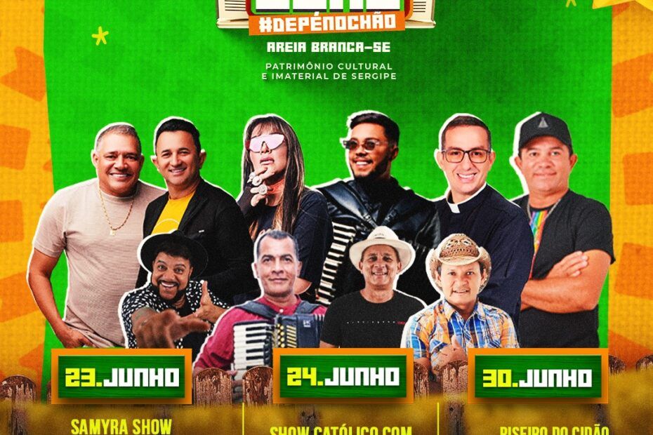 São João de Pé no Chão de Areia Branca Continua com Programação Especial