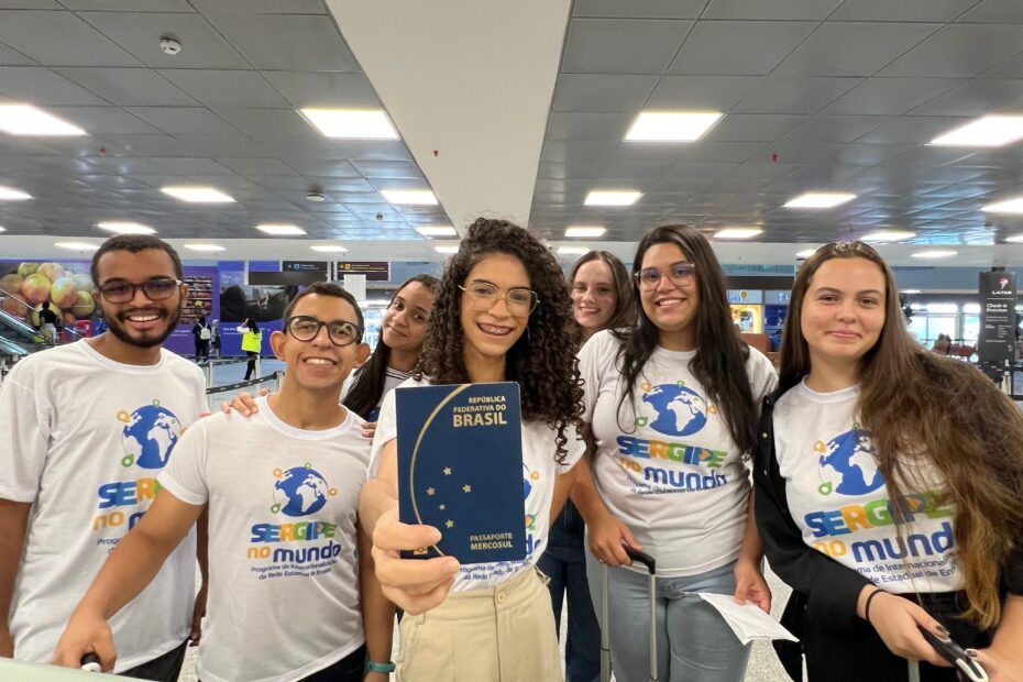 Programa 'Sergipe no Mundo' oportuniza intercâmbio no exterior para 50 alunos da rede estadual de ensino