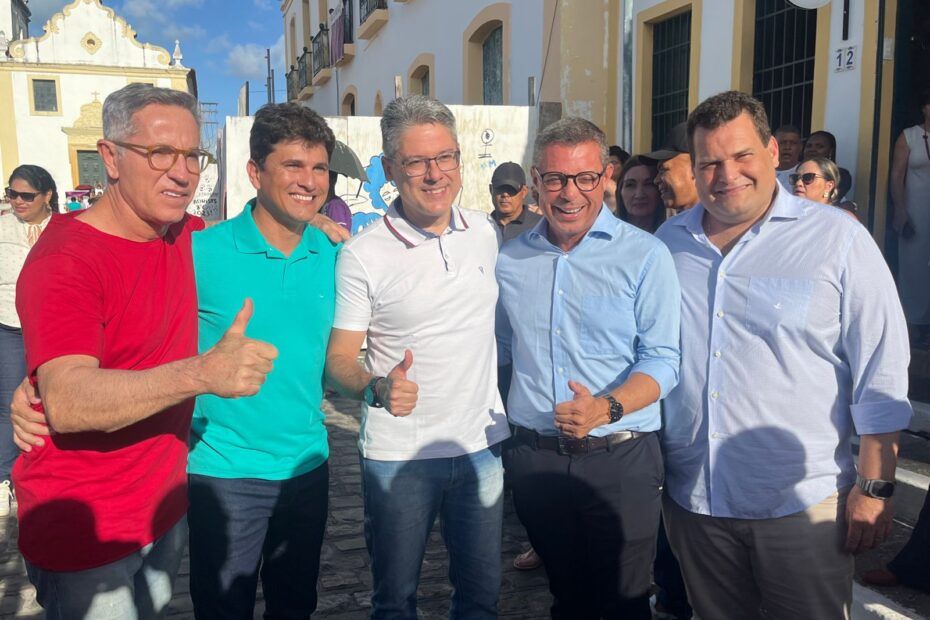 Em São Cristóvão, Diêgo Prado confirma pré-candidatura com apoio do governador Fábio Mitidieri e dos senadores Alessandro Vieira e Laércio Oliveira