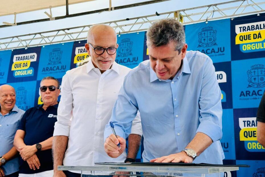 Marcio Macedo assina ordem de serviço para construção da Via Litorânea em Aracaju