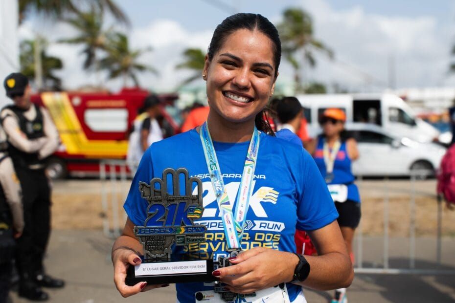 1ª Corrida do Servidor Público de Sergipe foi sucesso neste domingo, na Orla da Atalaia