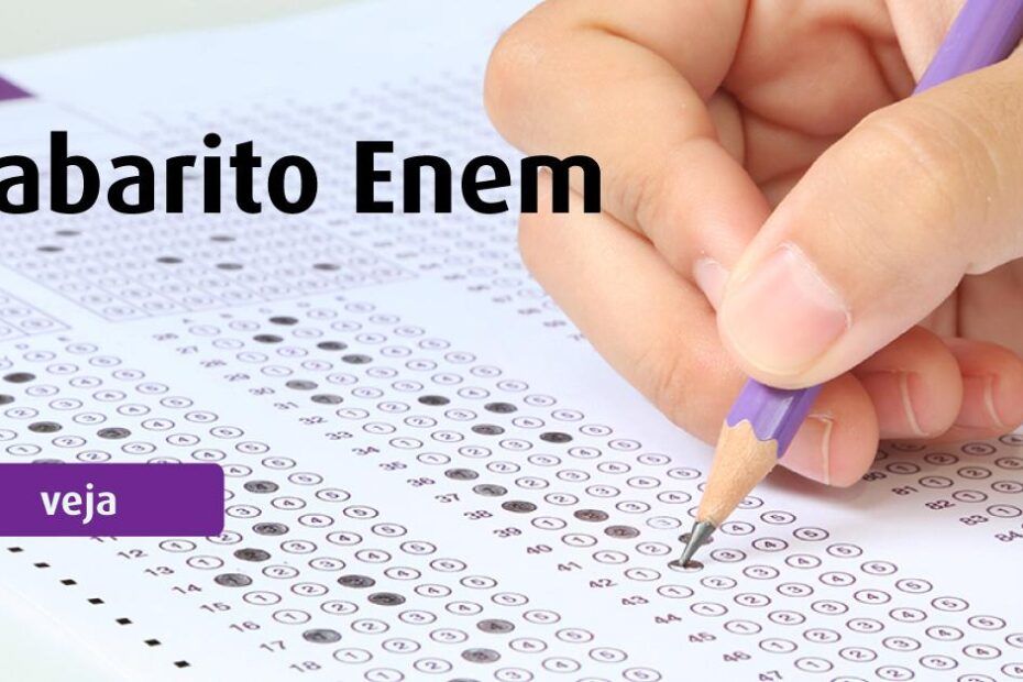 Veja o gabarito do Enem aqui