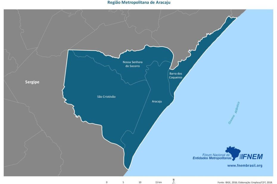 Justiça Federal determina correção de limites geográficos entre São Cristóvão e Aracaju