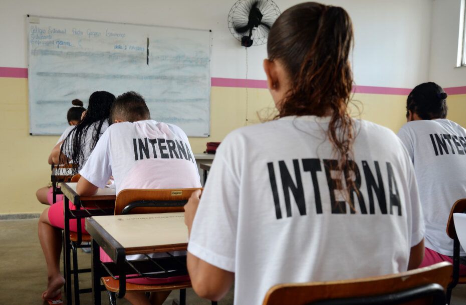 redução do analfabetismo no sistema penitenciário em Sergipe