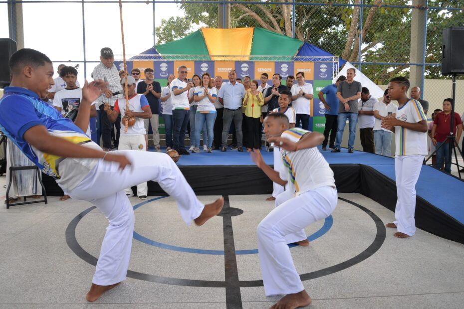 Governo de Sergipe requalifica Colégio Otávio Bezerra com nova quadra e melhoria estrutural em comunidade quilombola de Japoatã