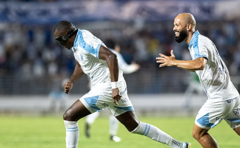 vitória do CSA sobre o Confiança