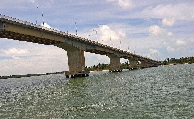 inspeção das pontes de Sergipe