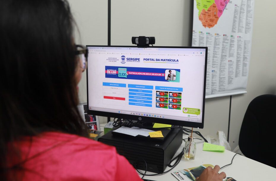 Matrícula nas escolas estaduais de Sergipe