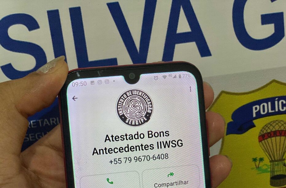 emissão de Atestado de Bons Antecedentes via WhatsApp