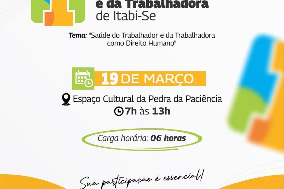 Conferência Municipal de Saúde do Trabalhador