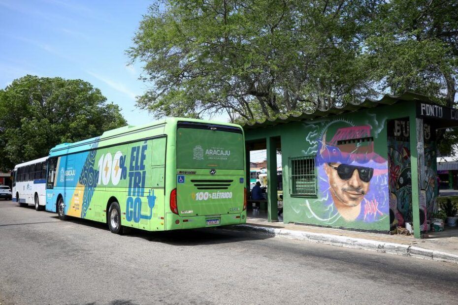 ônibus elétricos em Aracaju