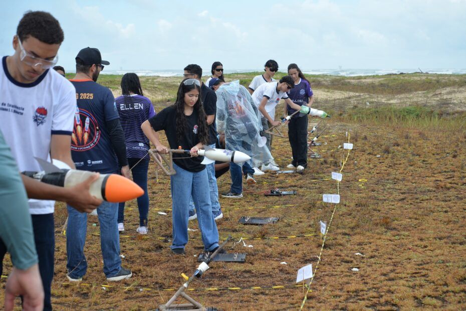 Olimpíada de foguetes em Aracaju