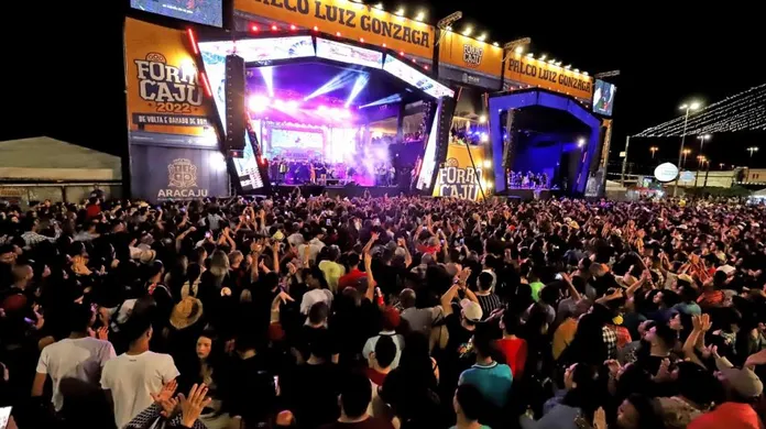 Previsão do tempo Arraiá do Povo e Forró Caju em Aracaju